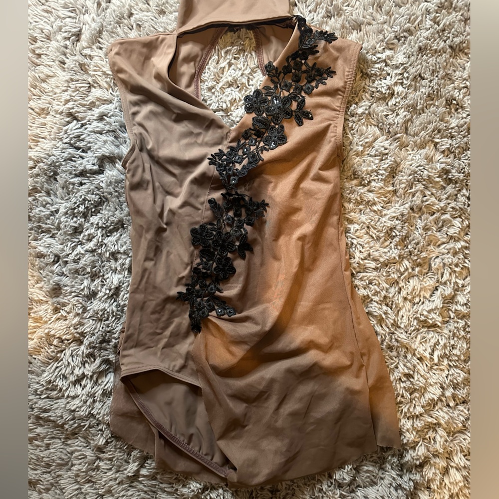Weissman Dance Costume With Appliqué